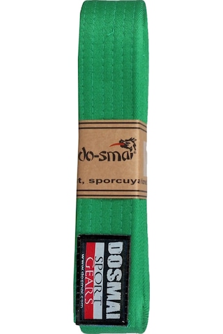 Dosmai Aikido Karate Tek Dolama Kuşak Yeşil 200 CM Tk245 Yeşil