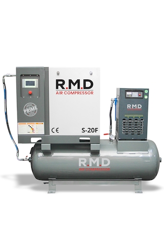 R.m.d Kompresör 20 Hp 500 Lt Depo Üstü Vidalı Hava Kompresör Seti