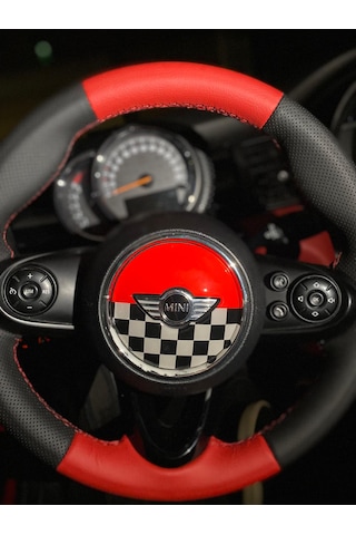 Mini Cooper F Serisi Uyumlu Direksiyon Göbeği Sticker Jcw F60 F55