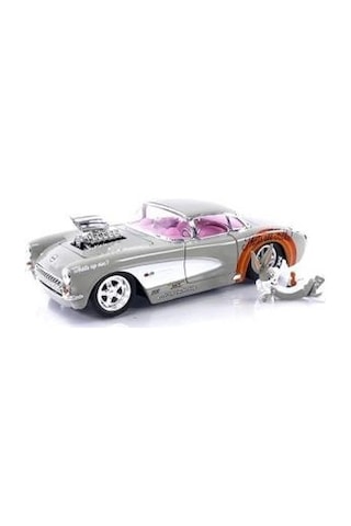 Jada Looney Tunes Bugs Bunny 1957 Chevrolet Corvette 1/24