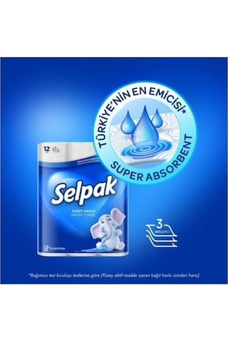 Selpak Kağıt Havlu 48 Rulo