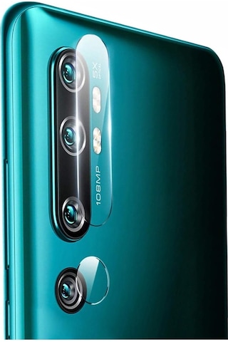 Ecr Xiaomi Mi Note 10 Lite Kırılmayan Kamera Koruyucu (2 Adet)