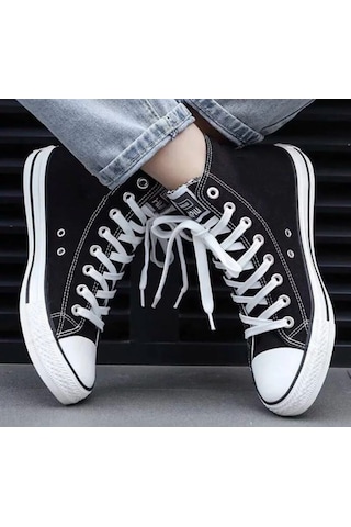Flash Black Unisex - Bay Sneaker Ayakkabı Siyah