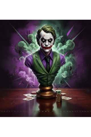 Polyester Joker Figür