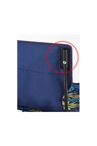 Homyl Kamp Sandalyeleri Katlanır Direktörü Lüks Balık Mavi-l Mavi L Çok Renkli