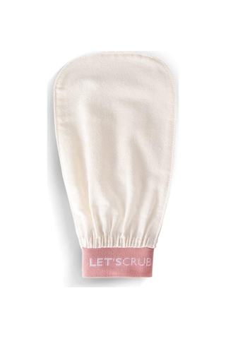 Let'scrub Floş İpek Banyo ve Duş Kesesi Peeling Eldiveni