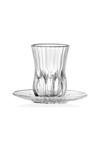 Rcr Adagio 6'lı Çay Bardağı Takımı Şeffaf