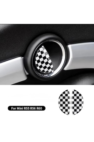 Mini Cooper İle Uyumlu Kapı Kolu Sticker Kaplama Dama R Serisi