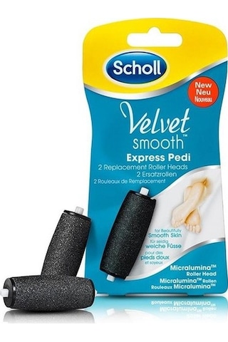 Scholl Velvet Smooth Orta Sert Deriler için Yedek Başlık Set 2'li