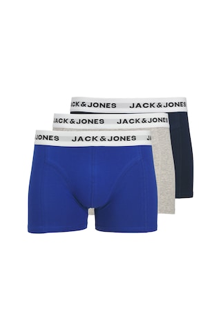 Jack & Jones Erkek 3'lü Boxer Paketi - Joe - 12271554 Navy Blazer