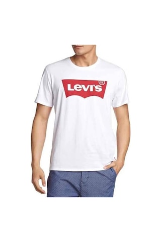 Levi's Erkek Graphic Set-In Neck Hm Beyaz Erkek Tişört Beyaz