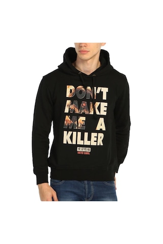 Bant Giyim - Tokyo Ghoul Siyah Kapşonlu Erkek Sweatshirt Hoodie
