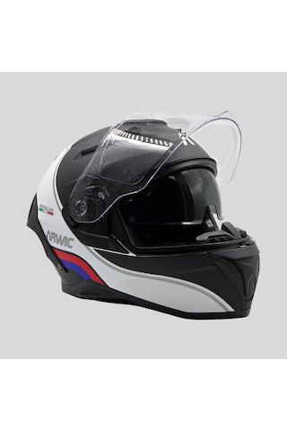 Arwıc AR939 Retroline Ece-R 22.06 Full Face Motosiklet Kaskı Beyaz