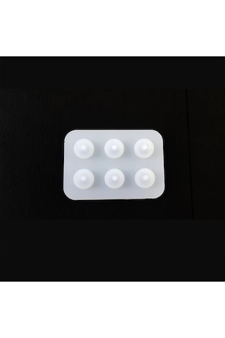 8 Mm Reçine Epoksi Tesbih ve Boncuk Kalıbı - Yuvarlak - 300