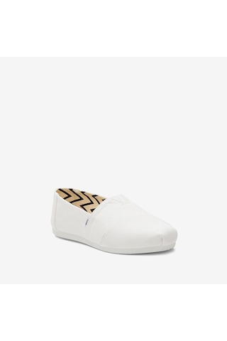 10017679 White Espadril Erkek 10017679 Toms Alpargata Beyaz