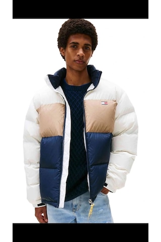 Tommy Hilfiger Tjm Alaska Down Clbk Puffer Erkek Beyaz Mont - Dm0dm22117 Beyaz