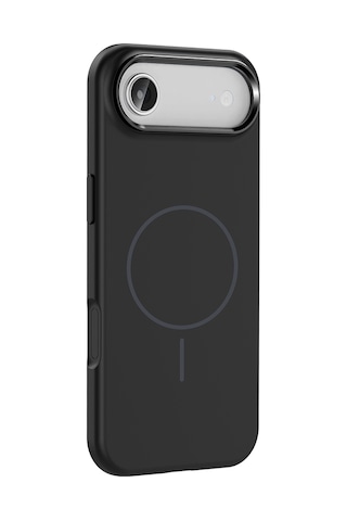 Apple Uyumlu iPhone 17 Air Kılıf M-safe Şarj Özellikli Metal Kamera Çerçeveli Zore Edi Silikon Kapak - Rose Gold Altın