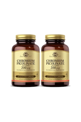 Solgar Chromium Picolinate 90 Kapsül 2'li