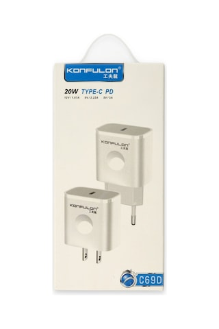 Konfulon C69D 20W PD Şarj Cihazı