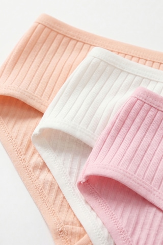 Joy Kids Kız Çocuk 6'lı Organik Esnek Külot 3-12yaş Çok Renkli