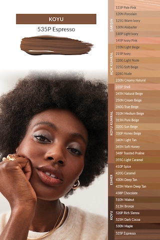 Avon Power Stay Mat Fondöten 535P Espresso