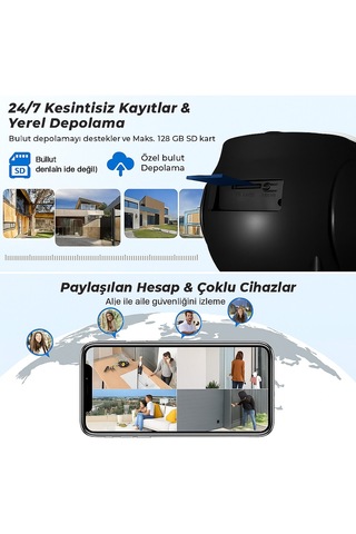 Cmr-46 Güneş Enerjili 4g Güvenlik Kamerası Kablosuz, Sirenli Wifi Gerektirmez