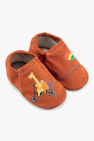 Hopfrög Kids Kite-Bike Hyper Barefoot Akıllı Patik - Kızıl Toprak Kahverengi