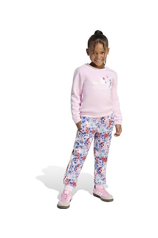 Adidas Crew Set Çocuk Günlük Eşofman Takımı Kd1750 Pembe