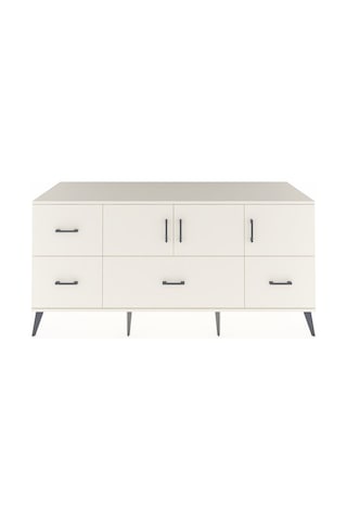 Kronos Konsol 4 Raflı 4 Çekmeceli 3 Kapaklı 176x59x83 Aytaşı-aytaşı/aytaşı Aytası