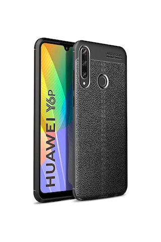 Cosmotex Newface Huawei Y6p Kılıf Auto Focus Kapak - Siyah Sıyah