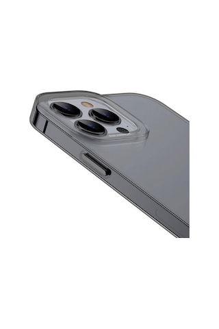 Baseus Armor Ultra İnce Apple Uyumlu iPhone 13 Pro Kılıf Parmak İzi Bırakmaz Kamera Çıkıntılı Esnek