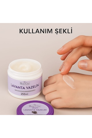 Rose City Lavanta Besleyici Ve Nemlendirici Vazelin 250 ML