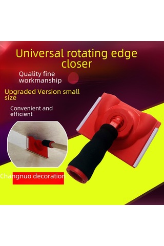 Reedark Köşe Ve Kenar Tamirat Aleti - Universal Sprey Boya Düzeltici, 2 Adet Sünger Değişim Padı, Dayanıklı Nylon Konstruksiyonu Kırmızı