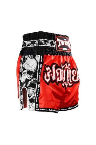 Twins Tbs-skull Muaythai Şortu Kırmızı