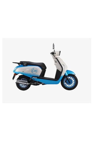 Nanok Lia 50 Scooter Beyaz - Mavi