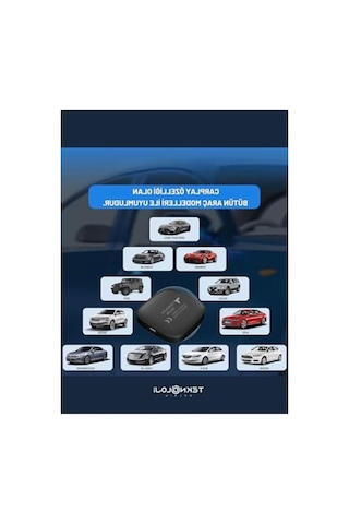 Kablosuz Carplay Ve Android Auto Adaptörü, 2gb Ram Ve 32gb Rom Kapasitesi