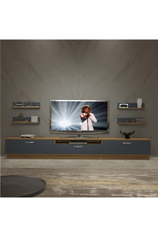 Decoraktiv Trendstyle 270r Mdf Tv Ünitesi Tv Sehpası Pera - Antrasit