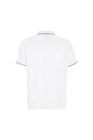 Slam Slam Deck Lgt Pique Polo Erkek Beyaz Polo Tişört W02