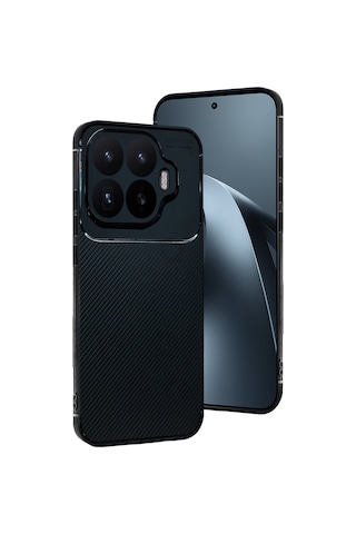 Uryport Xiaomi Mi 17t Auto Focus Karbon Kapak - Siyah