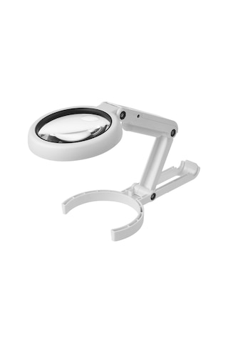 Urbannest 5x/10x El Tipi Masa Büyüteci, Led Işık Ve Stand, Usb İle Çalışan, Aydınlatmalı Büyüteç, El Sanatları Ve Hobi Aracı