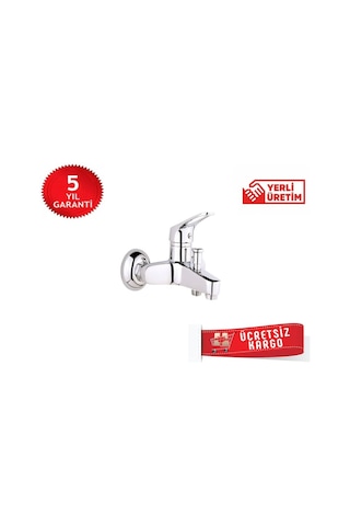 Aç-Kapa Mix Banyo Duş Bataryası Krom - Parlak