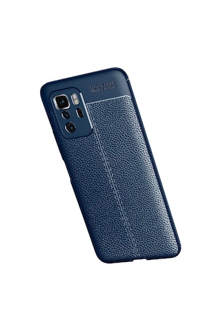Xiaomi Poco X3 Gt Kılıf Zore Niss Silikon Kapak Lacivert