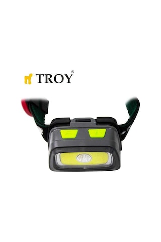 Troy 28202 Cob Led Kafa Lambası 3 Renkli Gri