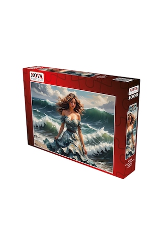 Nova Puzzle 1000 Parça Ruhumu Yansıtan Dalgalar Puzzle - Dalgalar Ve Kadın