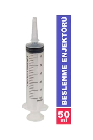 Genjet Beslenme 50 Cc Uçlu Beslenme Enjektör 70 A...