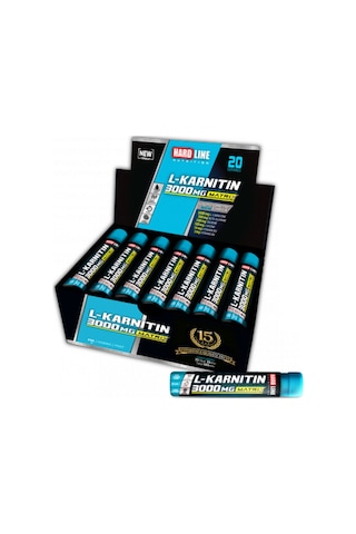 Hardline L-Karnitin Matrix 3000 Mg 20 Ampül - L-Carnitine