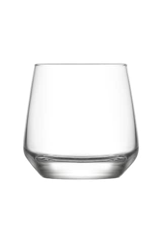 Lav Lal Cam Viski Bardağı 6'lı 345 ml (Meşrubat/Kokteyl Bardağı )