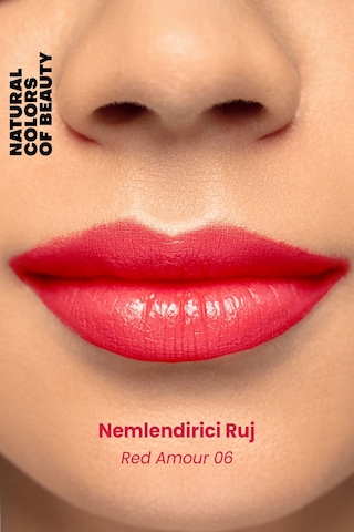 Bade Natural Nemlendirici Ruj Red Amour 06 %100 Doğal