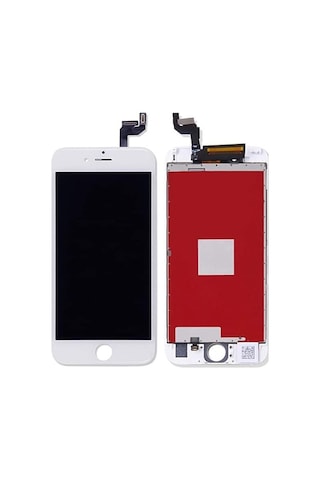 Apple Uyumlu iPhone 6s Plus Lcd Ekran Dokunmatik Beyaz A Kalite