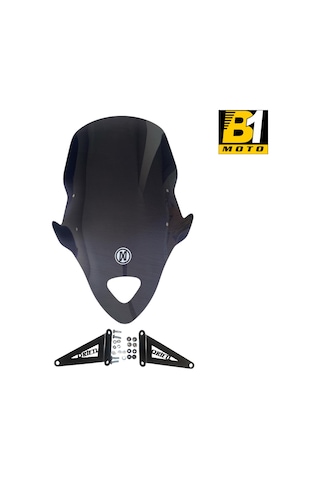 Mondial 125 Drift L 2011-2023 Uyumlu Kısa Ön Cam Füme